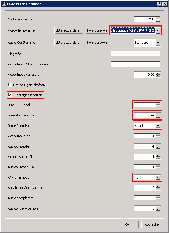 vlc_optionen